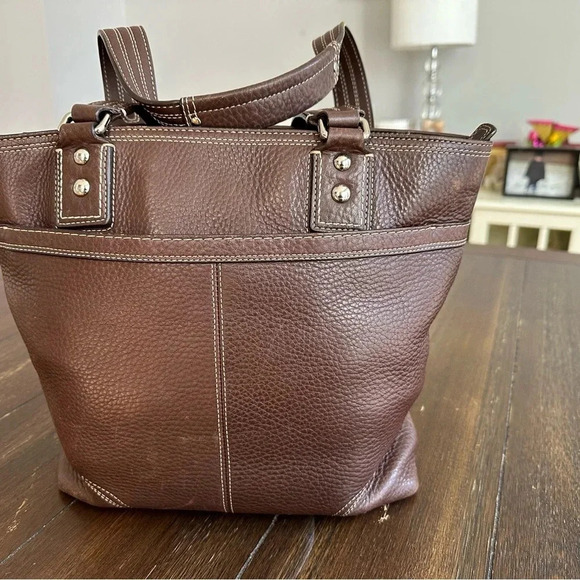 Coach turn lock Hampton tote bag - Picture 16 of 16